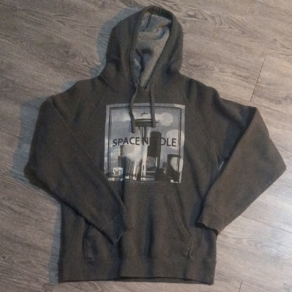 Space Needle Graphic Hoodie